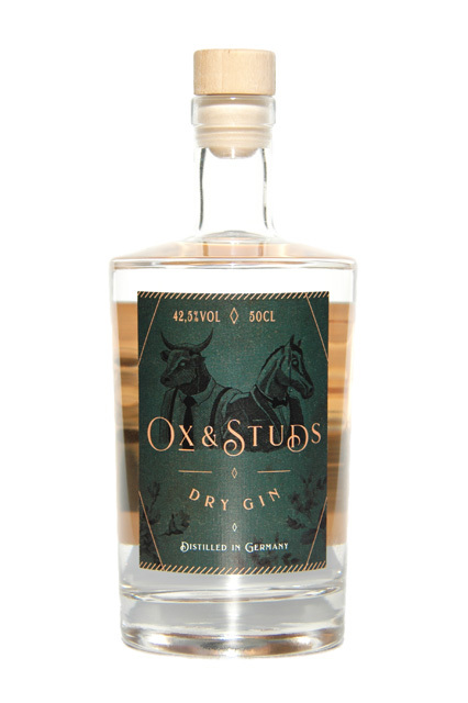 Dry-Gin Oxandstuds Deutscher Premium Gin