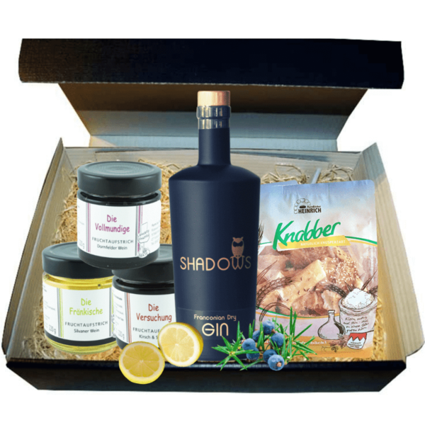 Shadows Gin Geschenkbox - Geschenke aus Franken